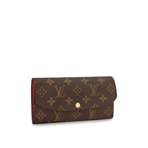 lv emilie wallet small